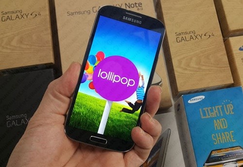 Galaxy S4 lollipop